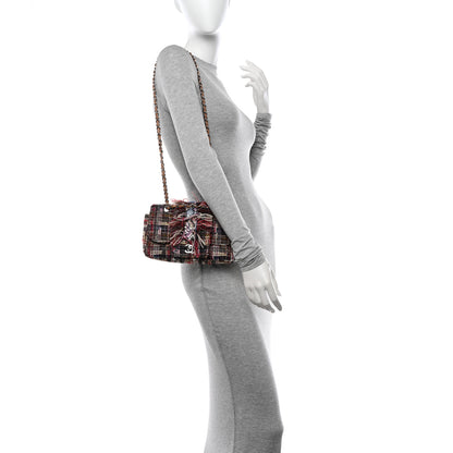 Chanel Tweed Sequin Small Fantasy Single Flap Multicolor 2 of 13