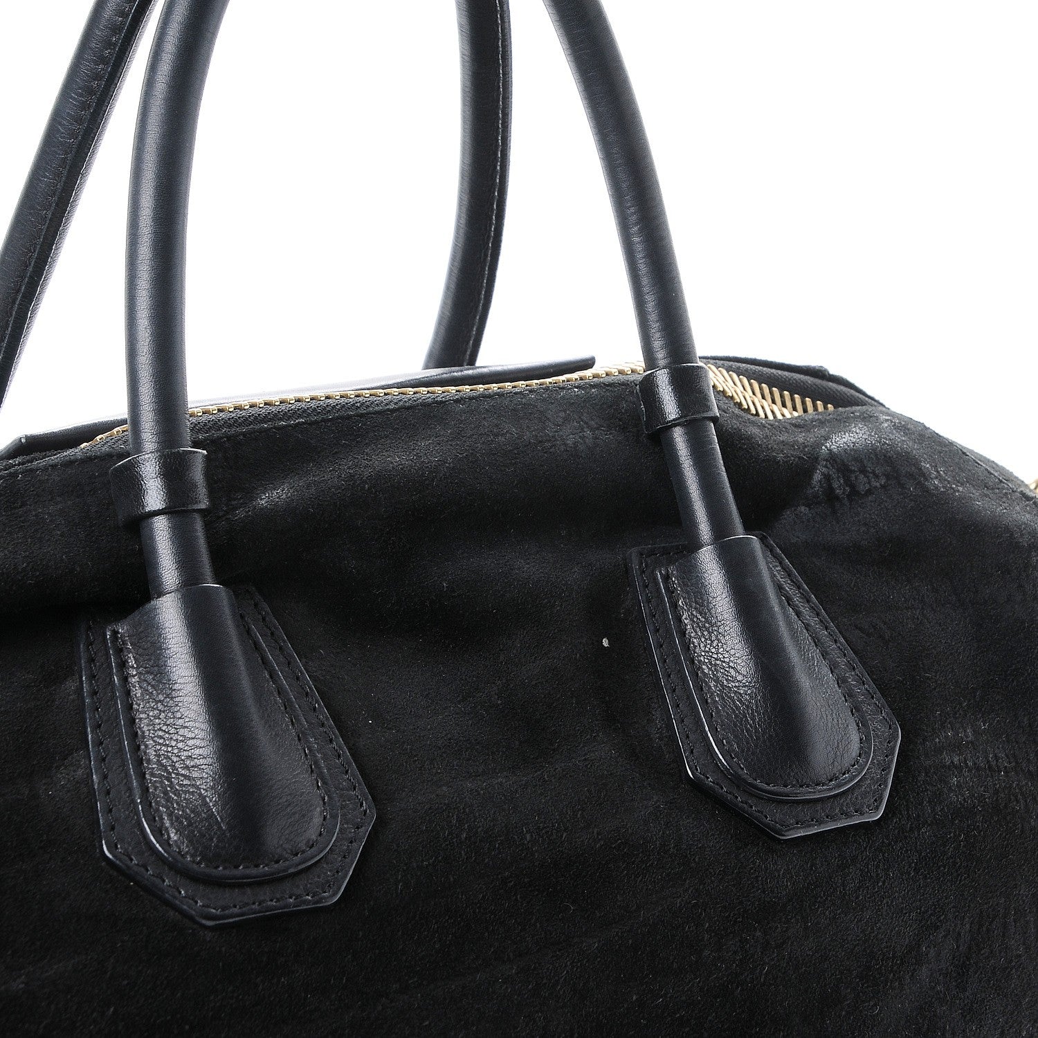 Givenchy Suede Calfskin Large Antigona Black 10 of 20