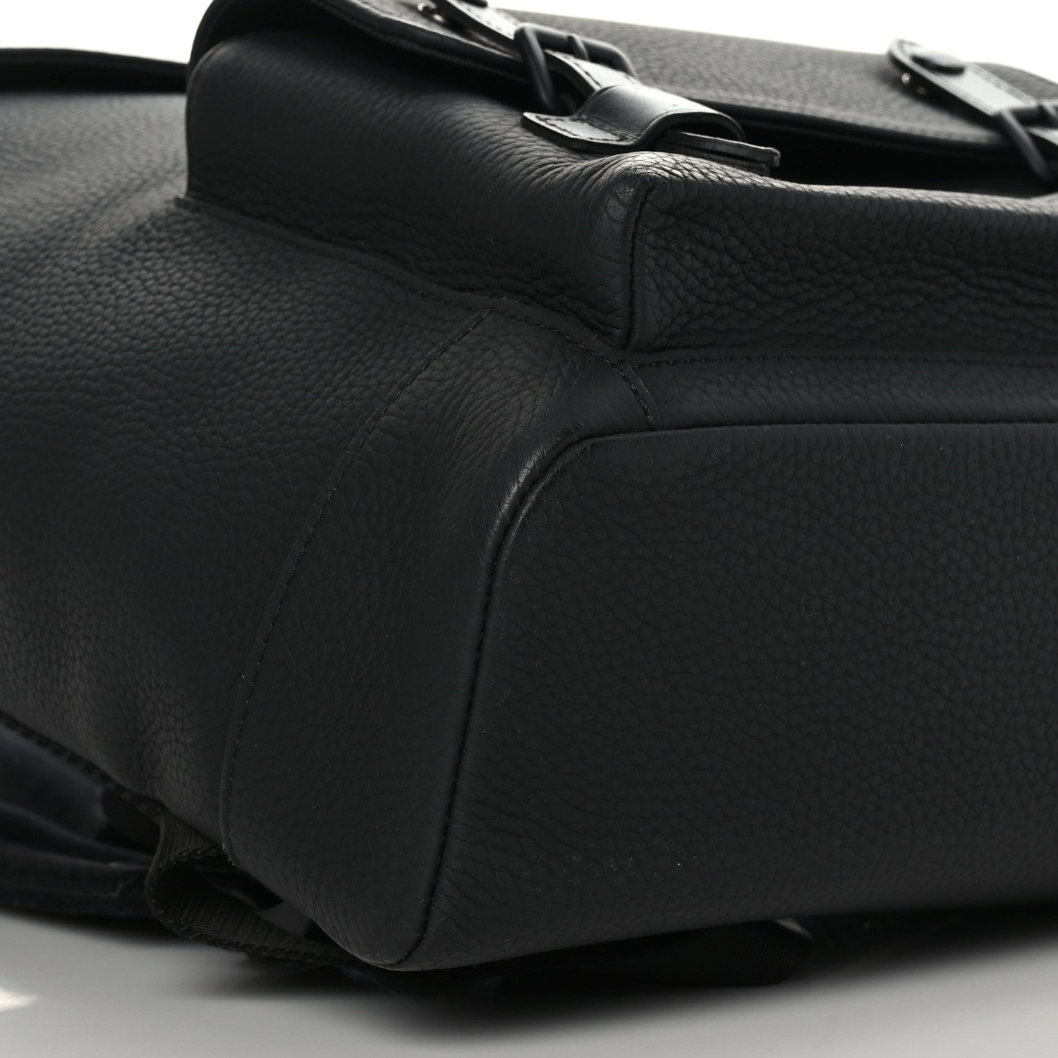 Louis Vuitton Taurillon Christopher Slim Backpack Black 9 of 10