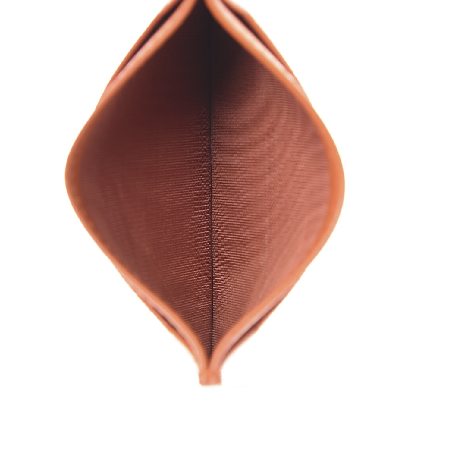 Prada Vitello Move Metal Card Case Papaya 4 of 7
