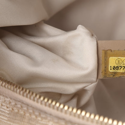 Chanel Nylon Travel Bowler Beige 7 of 14
