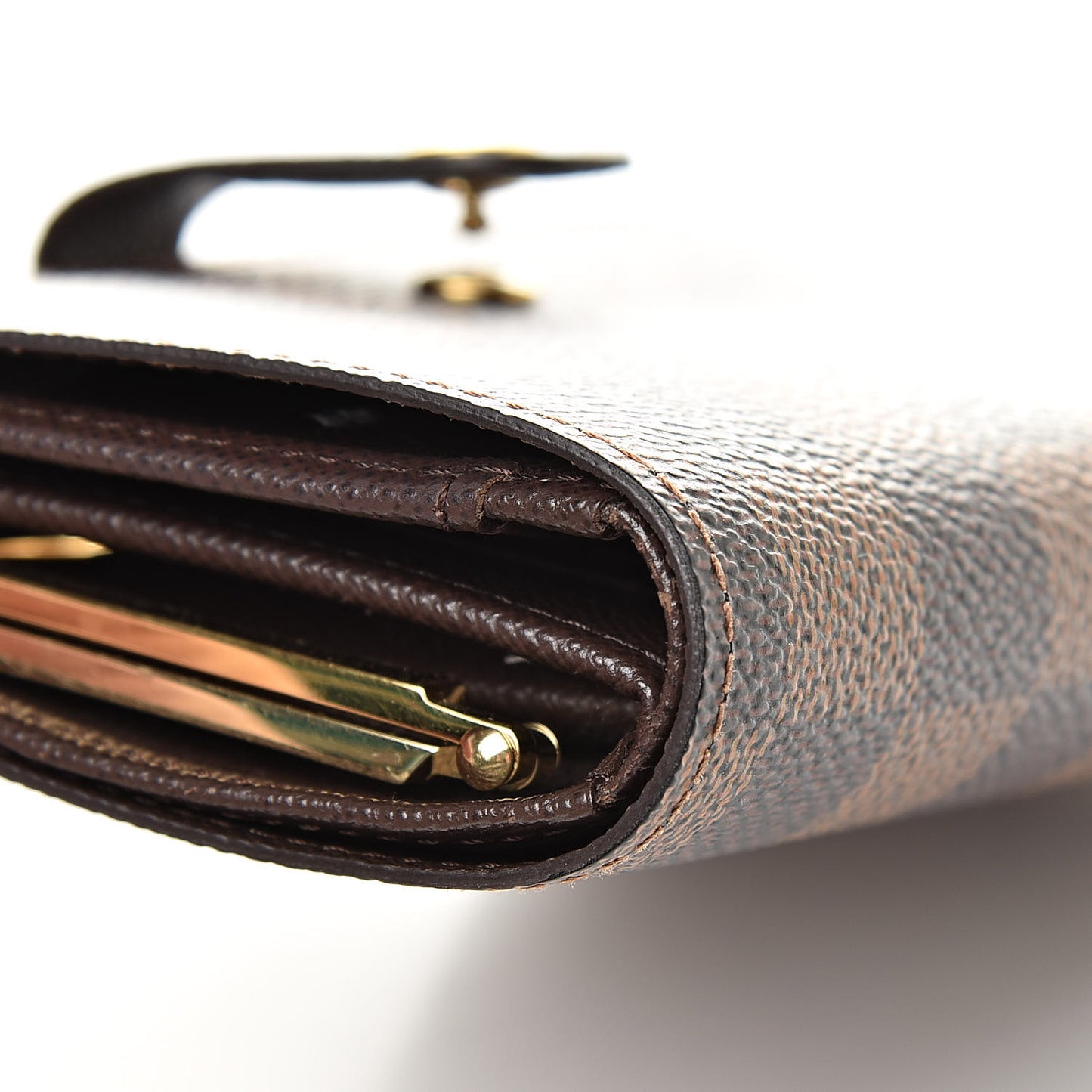 Damier Ebene French Purse Wallet