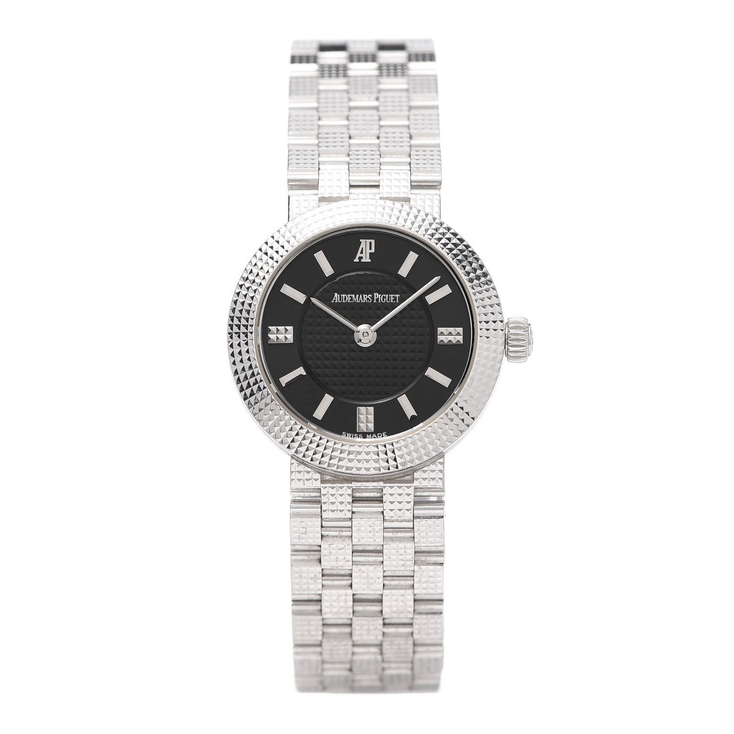 18K White Gold 24mm Classic Manual Winding Watch Black 79363BC.GG.1119BC.01