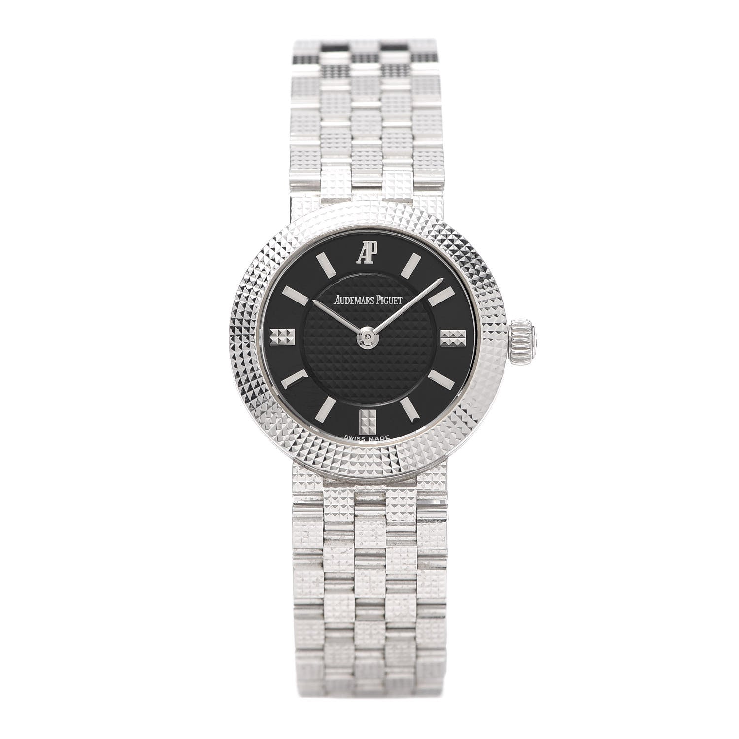 Audemars Piguet 18K White Gold 24mm Classic Manual Winding Watch Black 79363BC.GG.1119BC.01 1 of 6