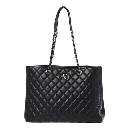 Chanel Caviar Quilted Large Classic Shopping Tote Black 1 of 9
