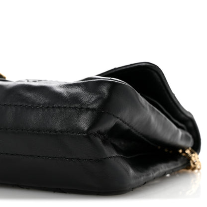 Chanel Lambskin Quilted Crush 2.55 Reissue 225 Flap Black 10 of 15