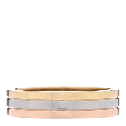 Cartier 18K Pink White Yellow Gold 4.8mm Vendome Louis Cartier Wedding Band Ring 54 6.75 3 of 5