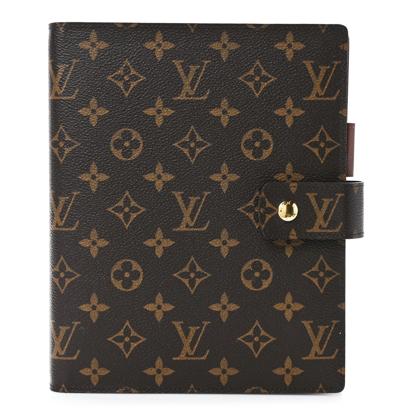 Monogram Large Ring Agenda Cover