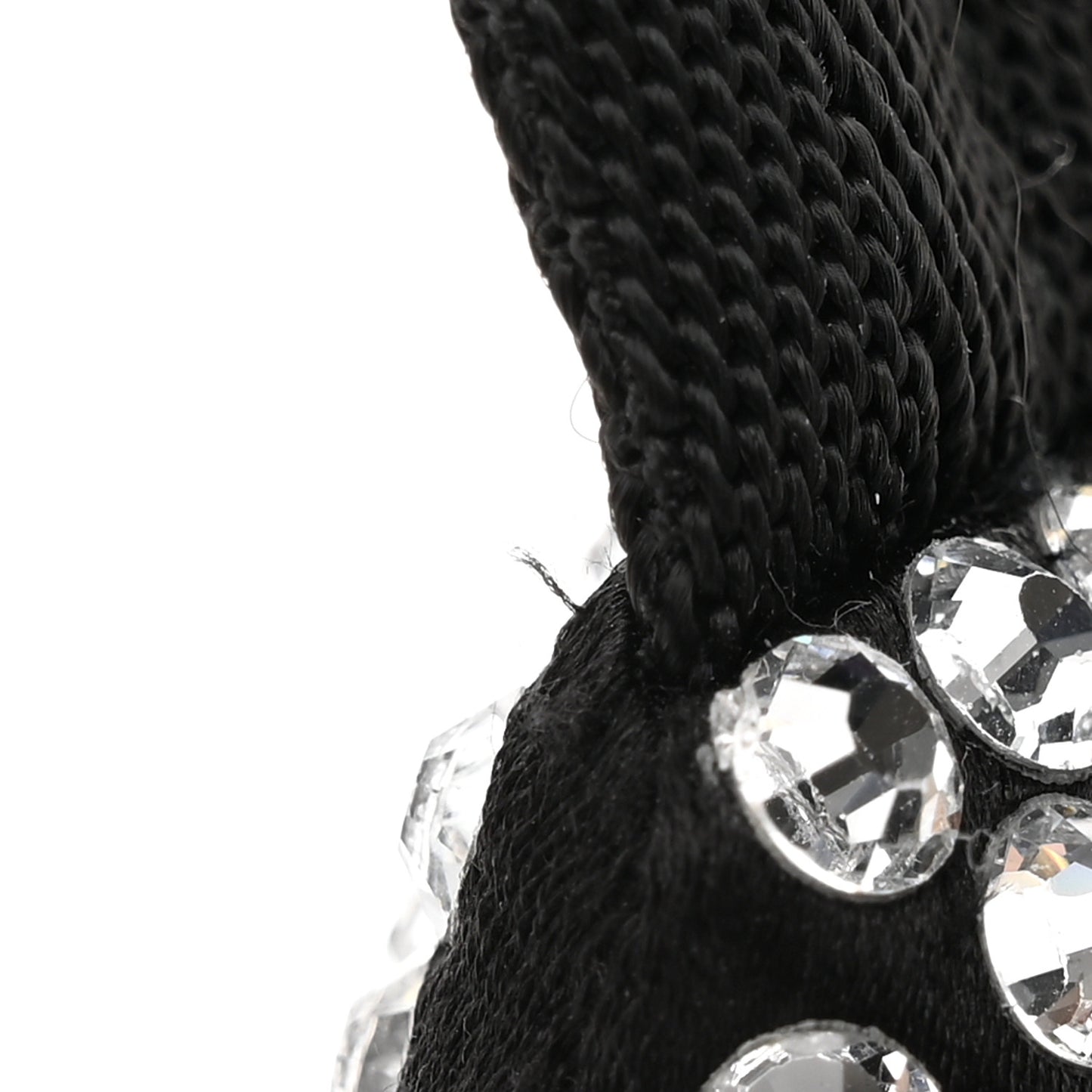 Satin Crystal Mini Re-Edition 2000 Bag Cristal