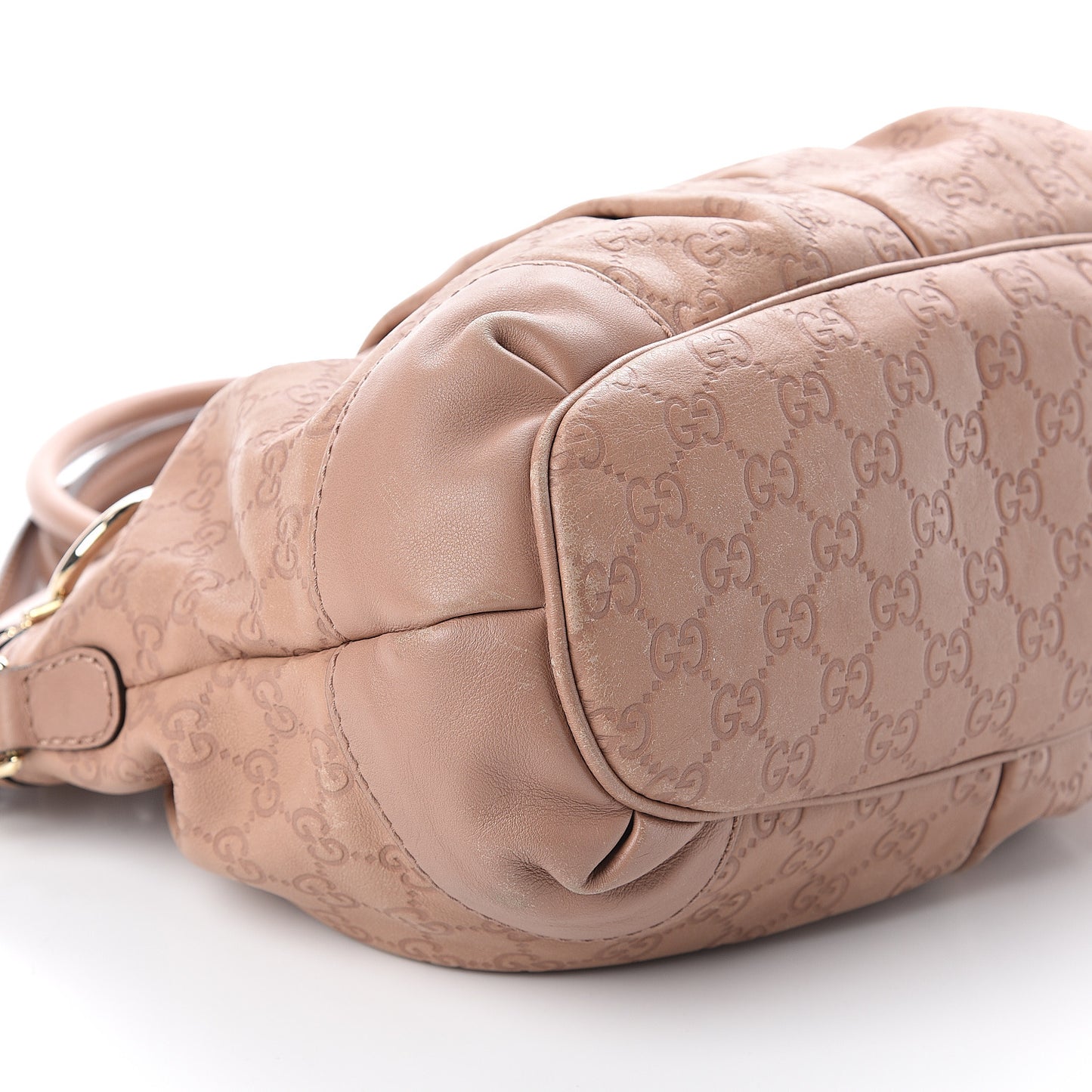 Guccissima Medium Sukey Top Handle Bag Dusty Rose