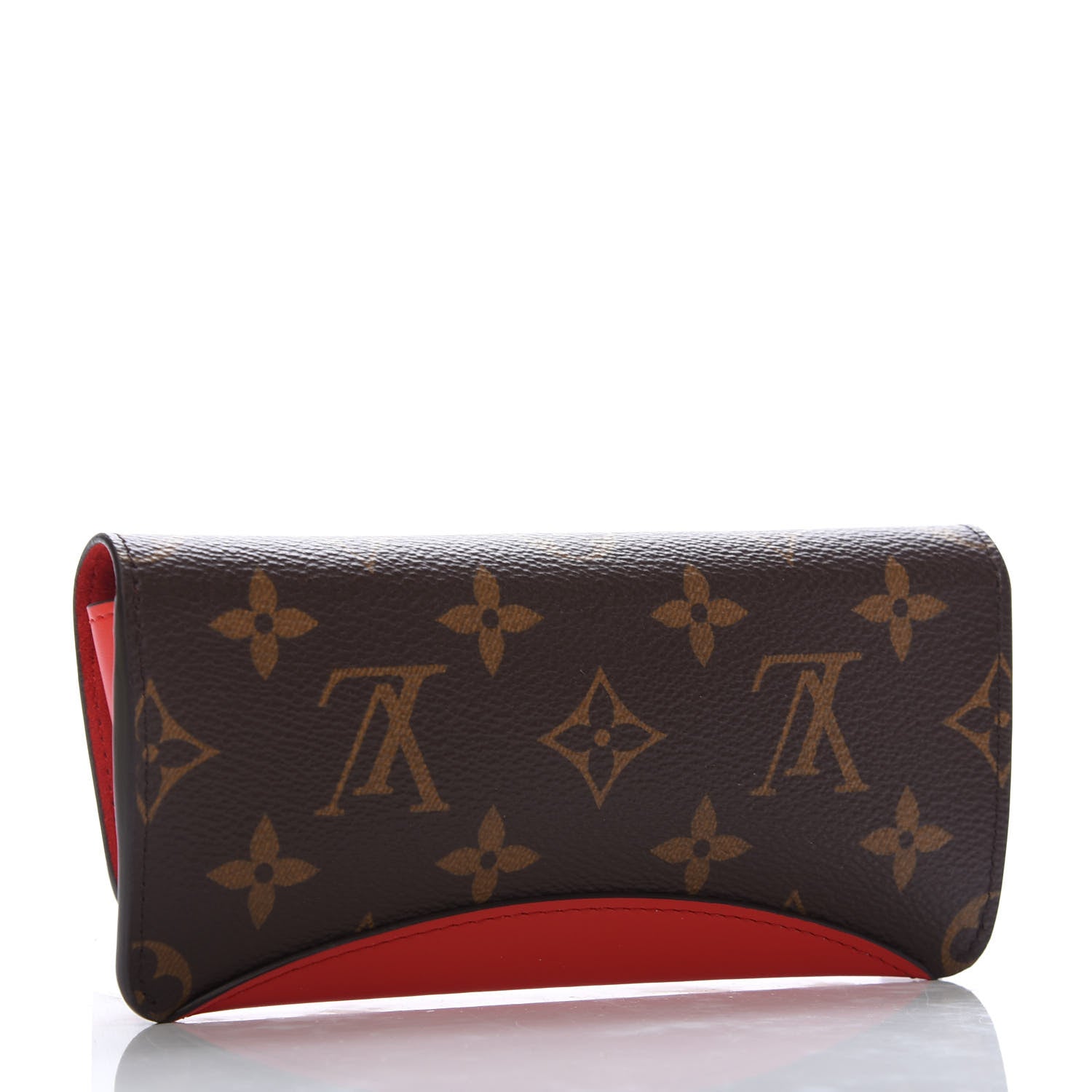 Louis Vuitton Monogram Woody Glasses Case Rouge 3 of 7