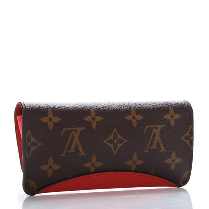 Louis Vuitton Monogram Woody Glasses Case Rouge 3 of 7