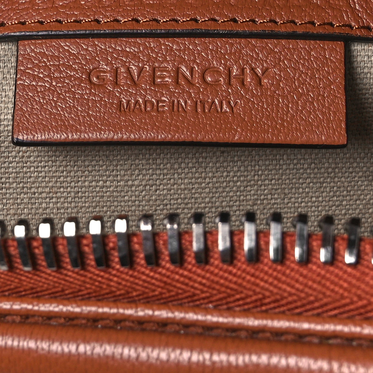 Sugar Goatskin Small Antigona Caramel