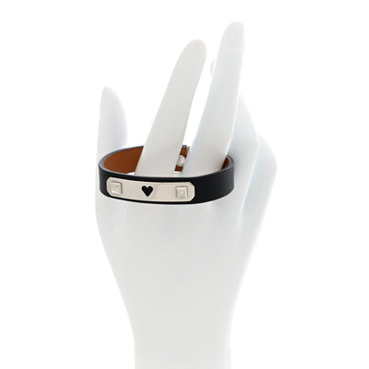 Hermes Swift As De Coeur Bracelet T2 Black 2 of 5