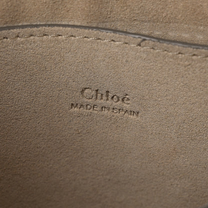 Chloe Suede Calfskin Small Faye Shoulder Bag Black 6 of 18