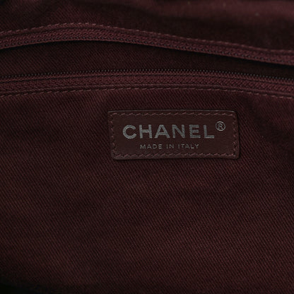 Chanel Iridescent Calfskin Quilted Large In The Mix Tote Black 7 of 14