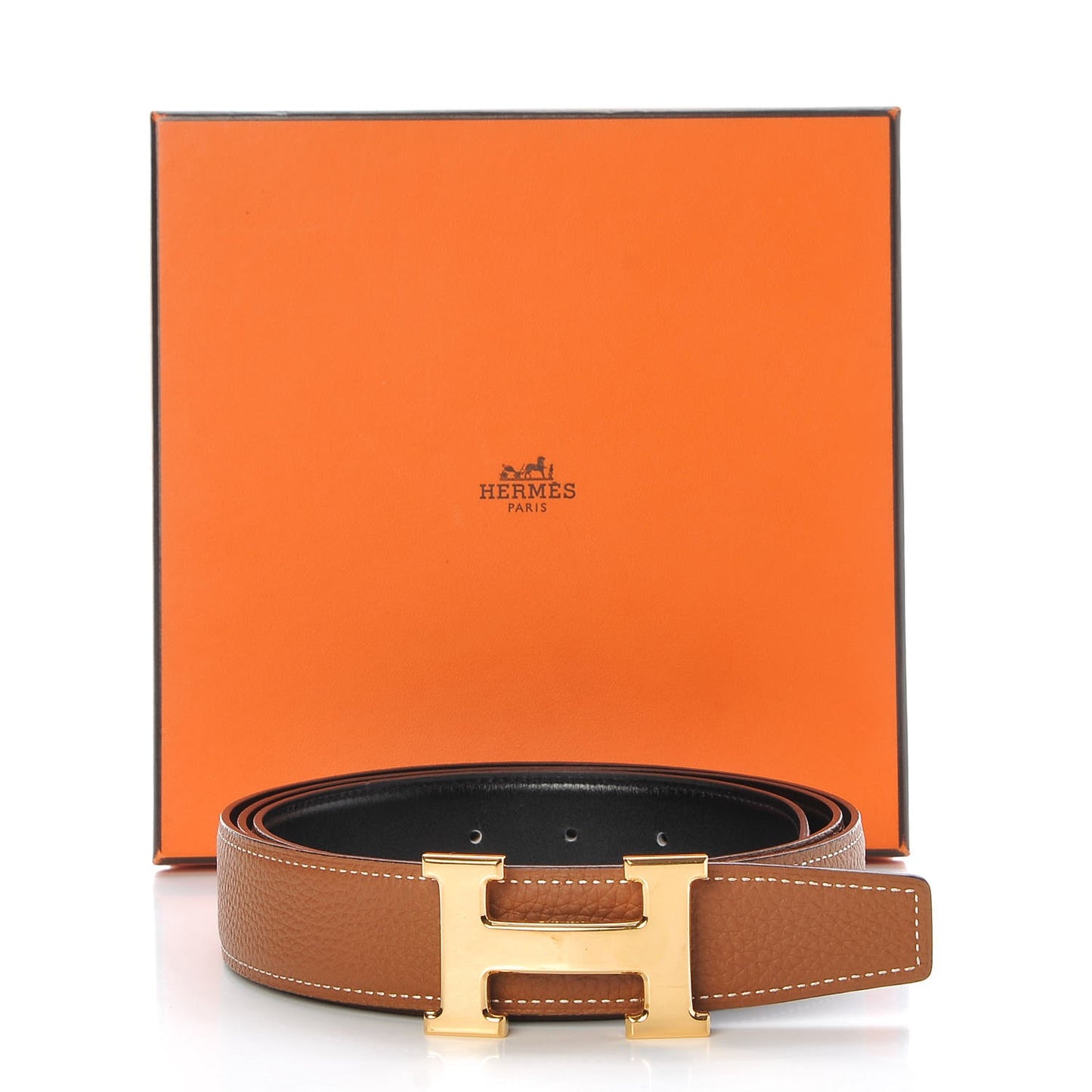Box Togo 32mm H Belt 115 Black Gold