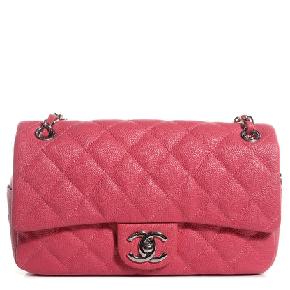 Chanel Caviar Quilted Medium Easy Flap Coral 1 of 9