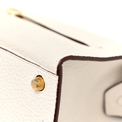 Celine Bullhide Calfskin Medium Ring Bag White 20 of 22