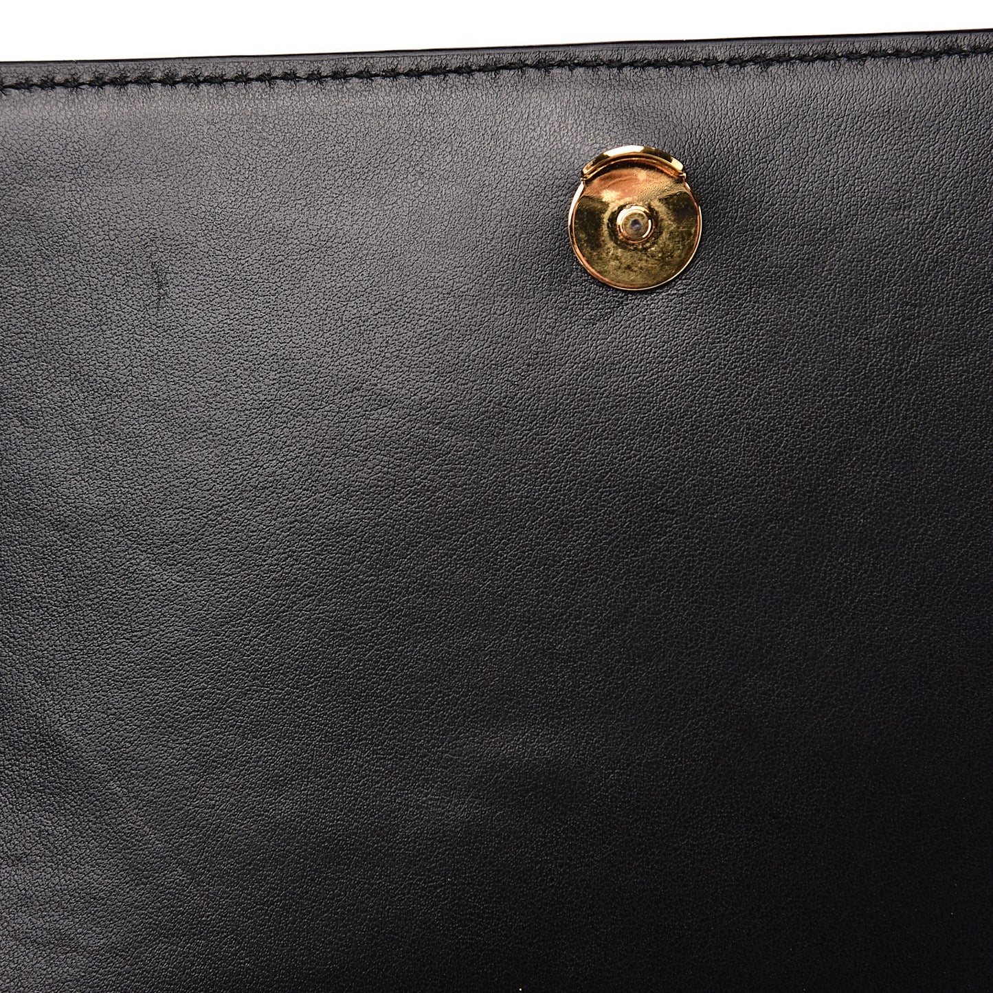 Saffiano Soft Calfskin Chain Crossbody Bag Black