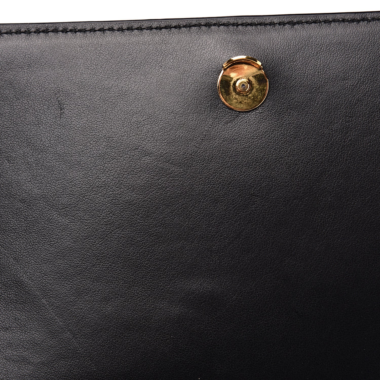 Prada Saffiano Soft Calfskin Chain Crossbody Bag Black 8 of 9