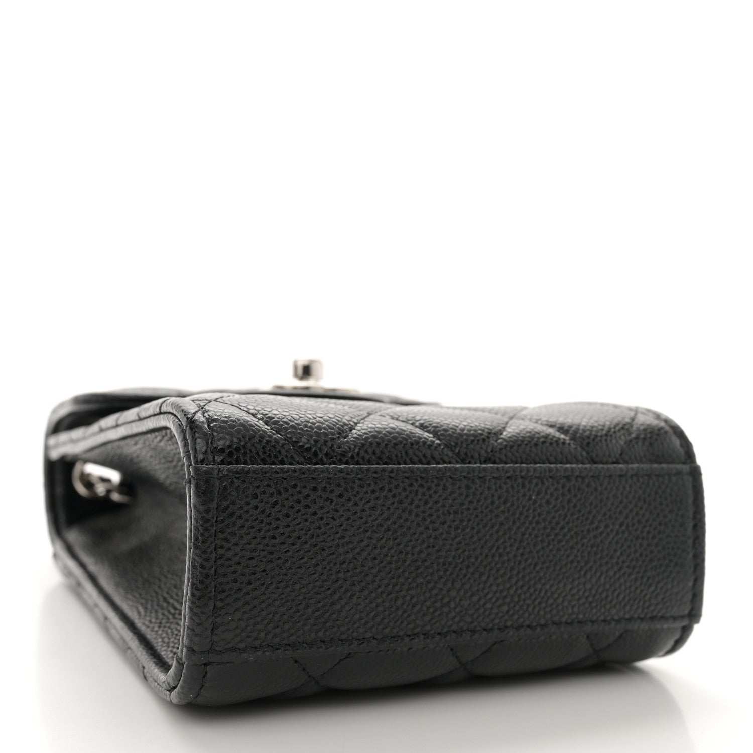 Chanel Caviar Quilted Classic Phone Holder Black 4 of 10