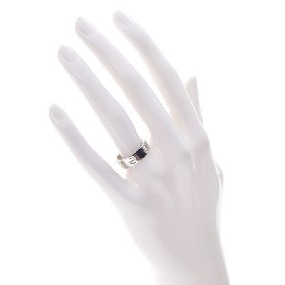 Cartier 18K White Gold 5.5mm LOVE Ring 52 6 2 of 6