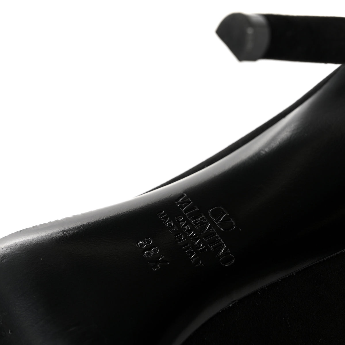 Valentino Garavani Suede Révélé 105mm Pumps 38.5 Black 7 of 13