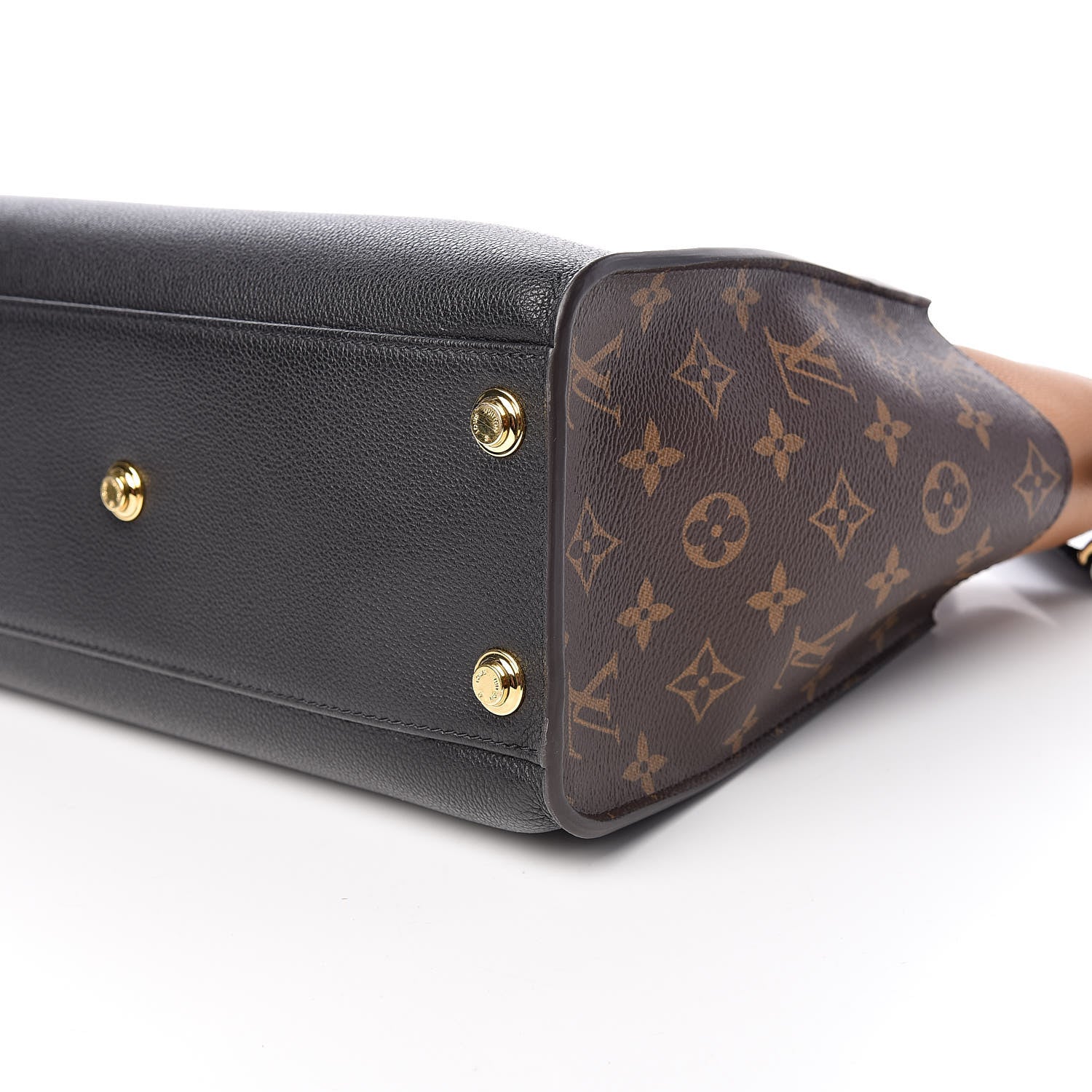 Louis Vuitton Calfskin Monogram On My Side Black 11 of 11