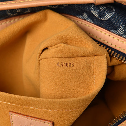 Louis Vuitton Denim Raye Cabas GM 11 of 18