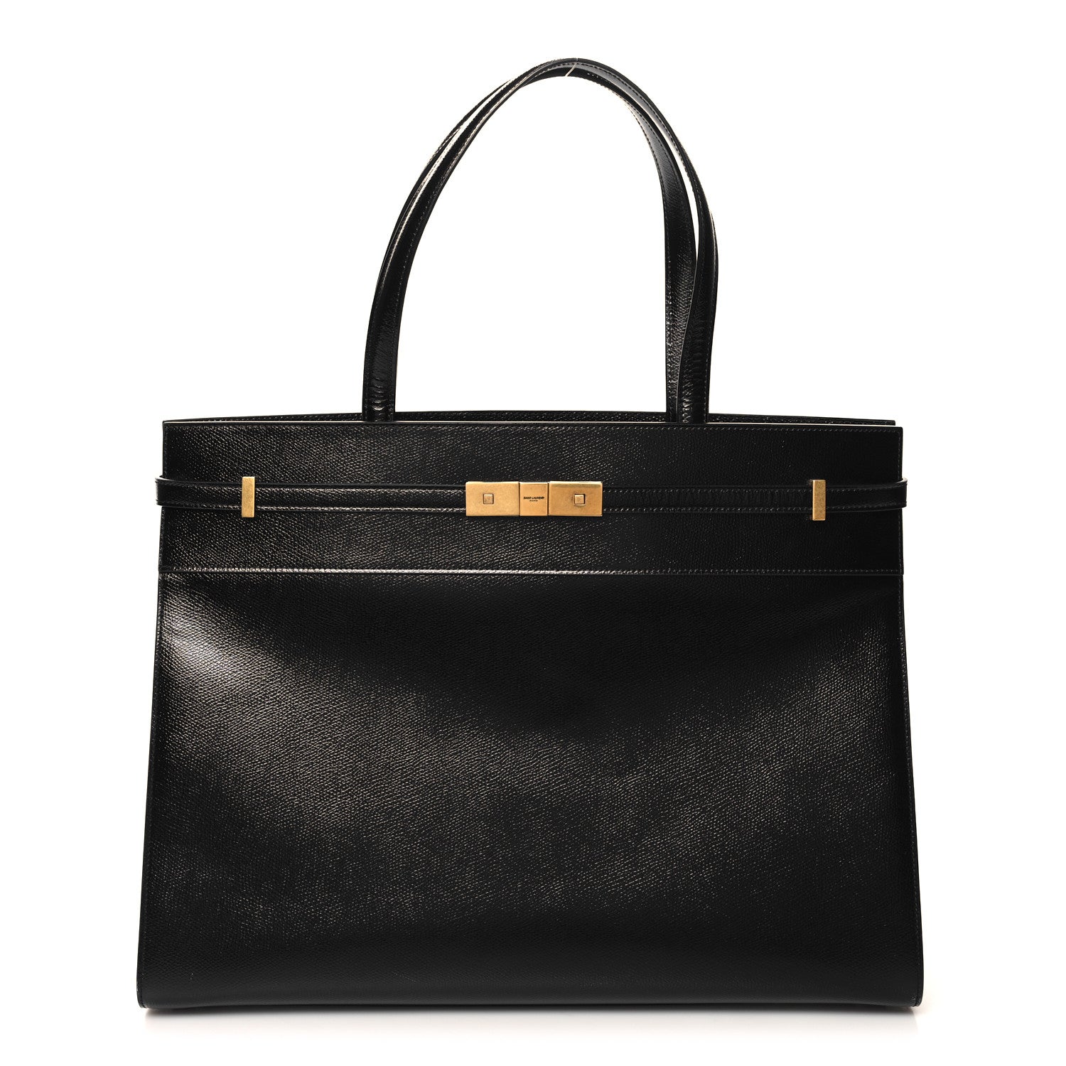 Saint Laurent Calfskin Medium Manhattan Shopper Tote Black 1 of 11