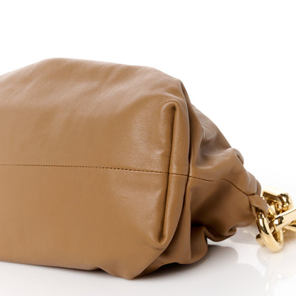 Bottega Veneta Calfskin The Pouch Chain Cammello 11 of 11