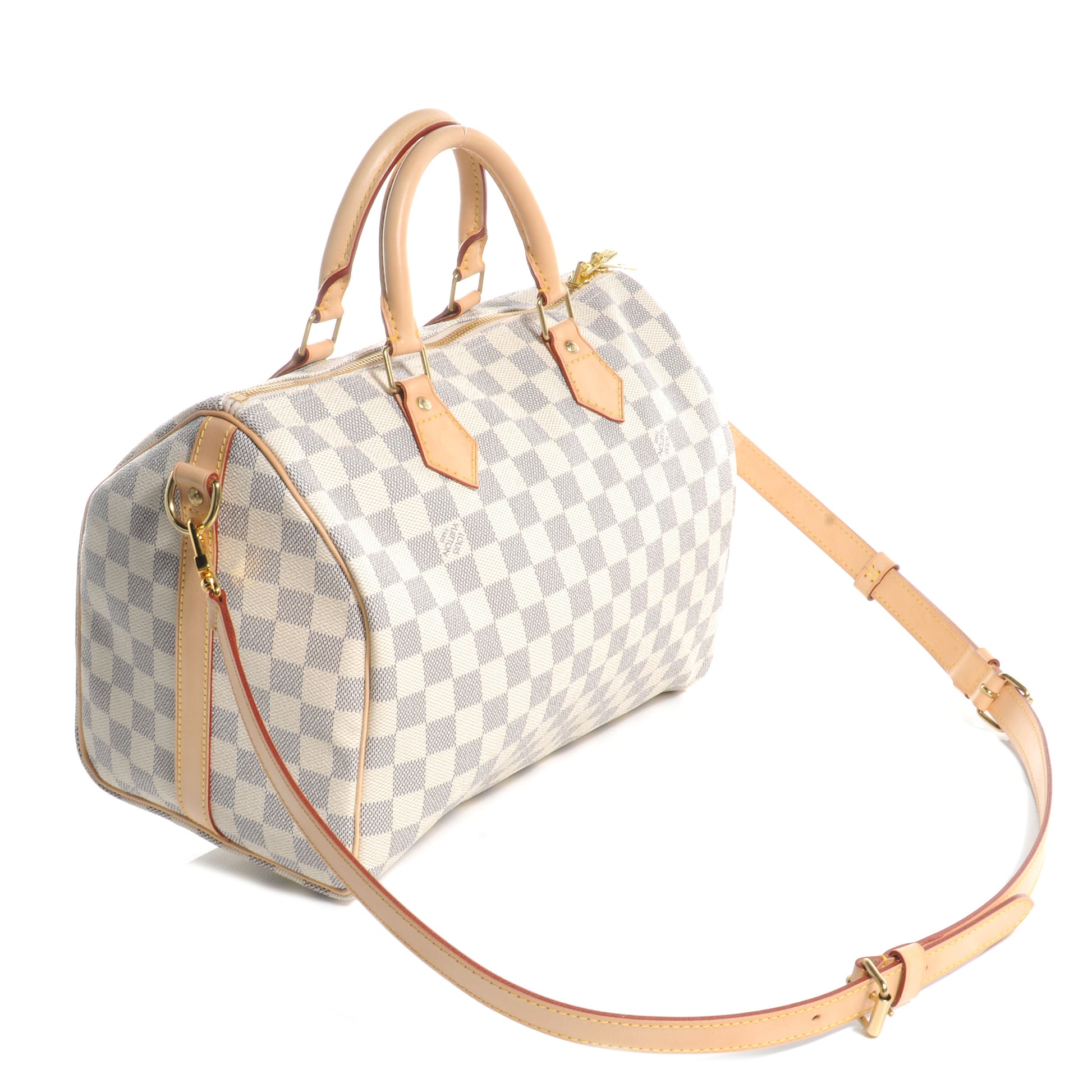Louis Vuitton Damier Azur Speedy Bandouliere 30 3 of 9