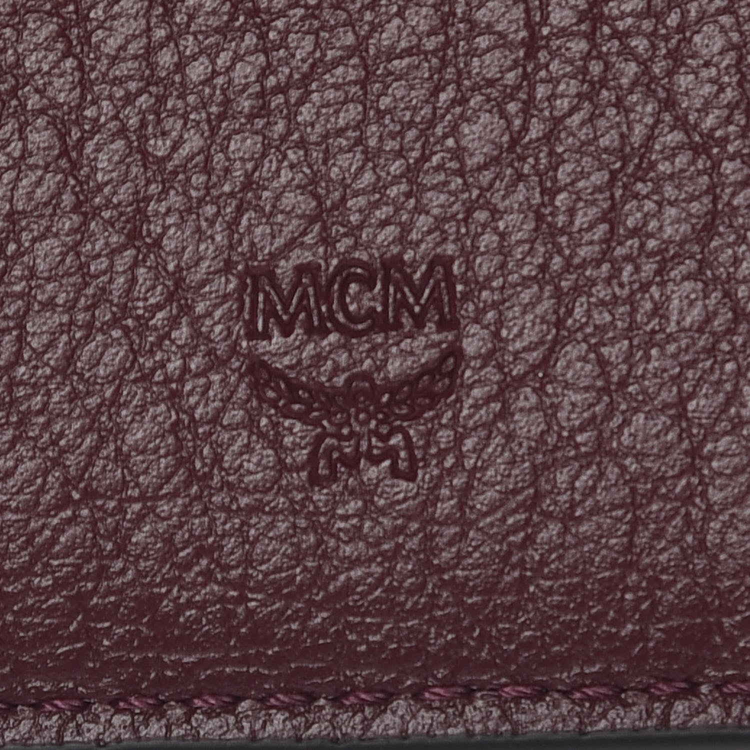 MCM Visetos Original Bifold Wallet Rustic Brown 6 of 9