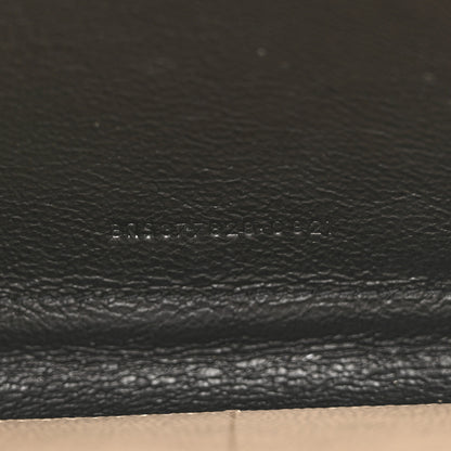 Saint Laurent Grain De Poudre Matelasse Chevron Monogram Chain Wallet Dark Beige 7 of 14