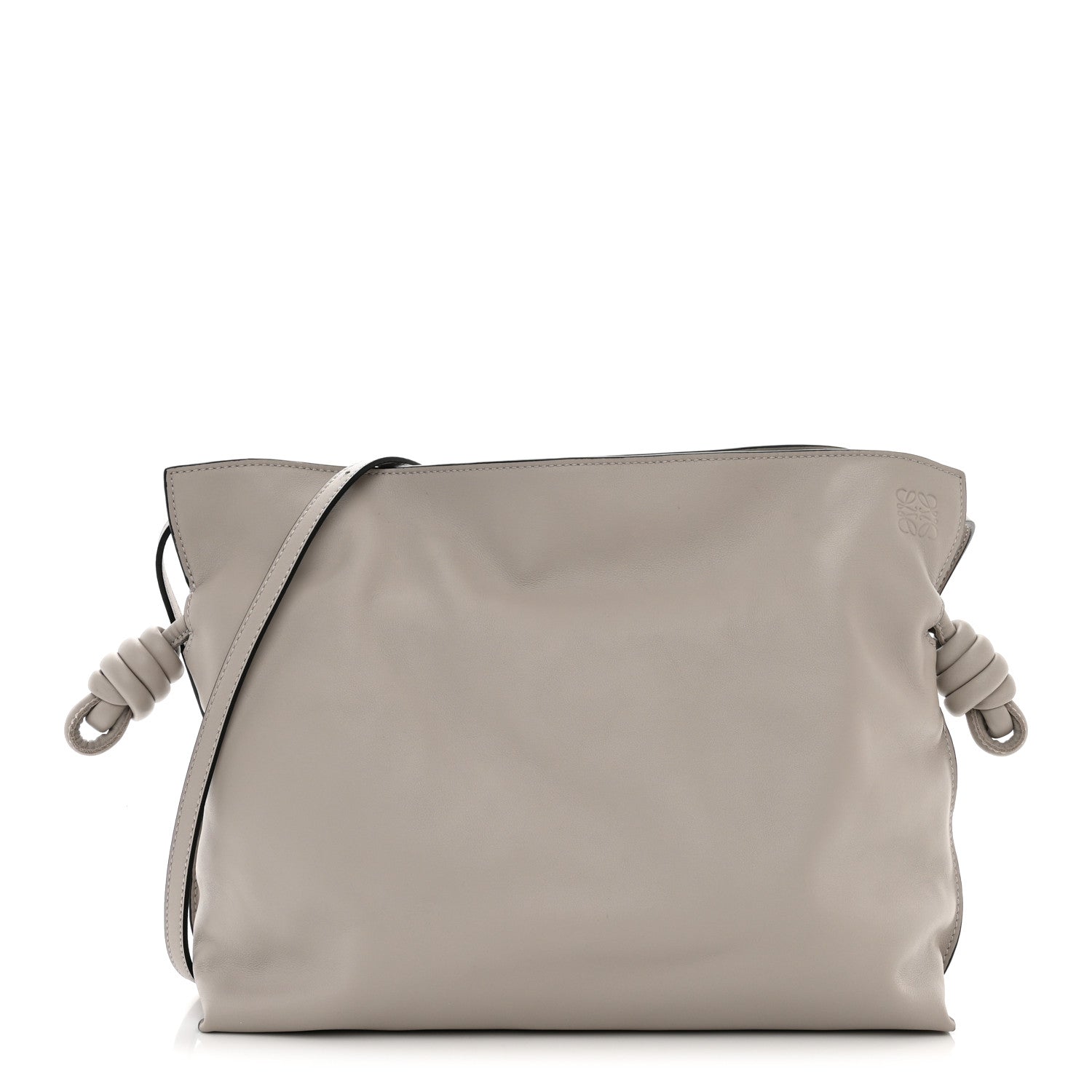 Loewe Nappa Medium Flamenco Knot Bag Ghost 1 of 10