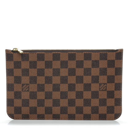 Louis Vuitton Damier Ebene Neverfull MM GM Pochette 1 of 7