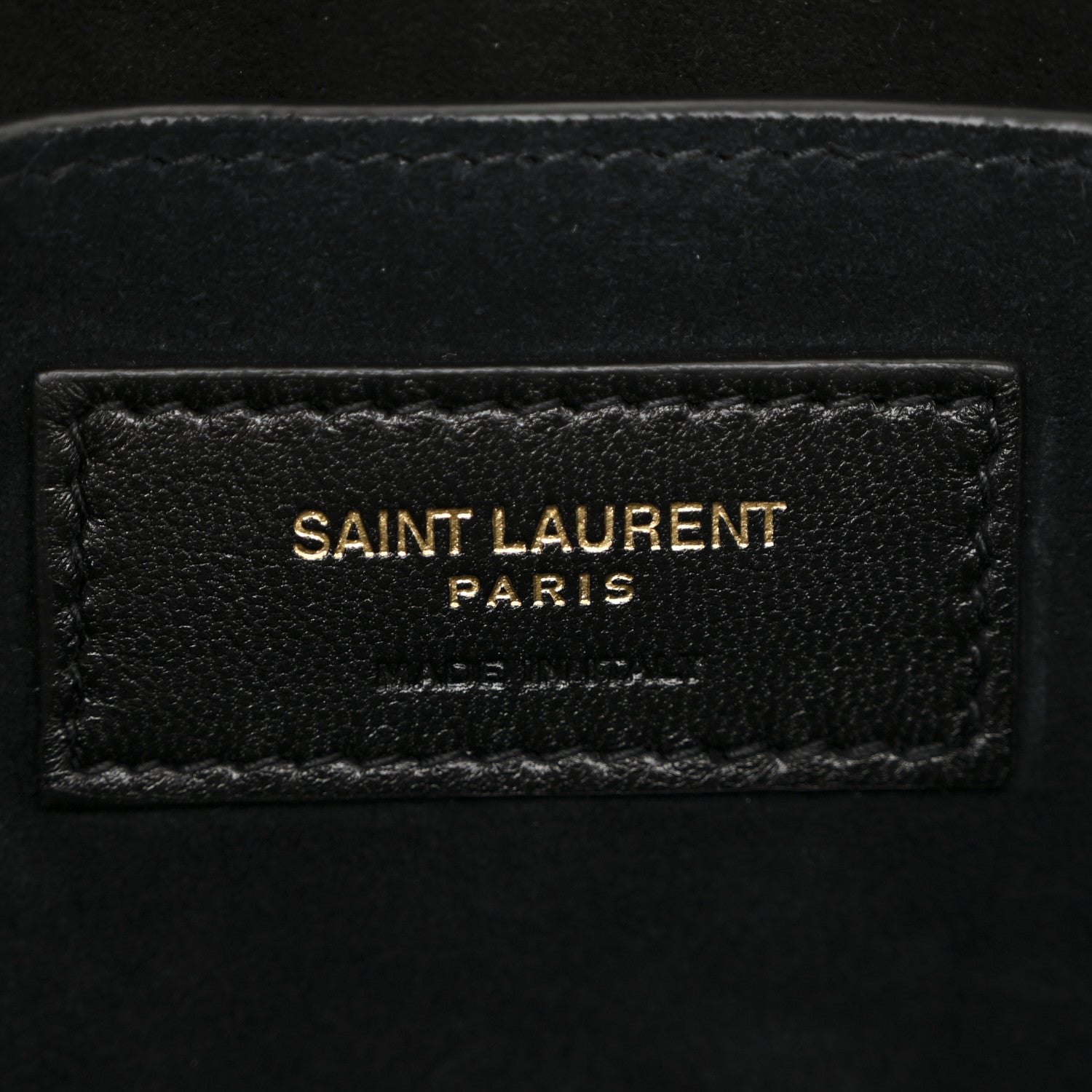 Saint Laurent Satin Quilted Le 57 Diamond Shoulder Bag Black 6 of 12