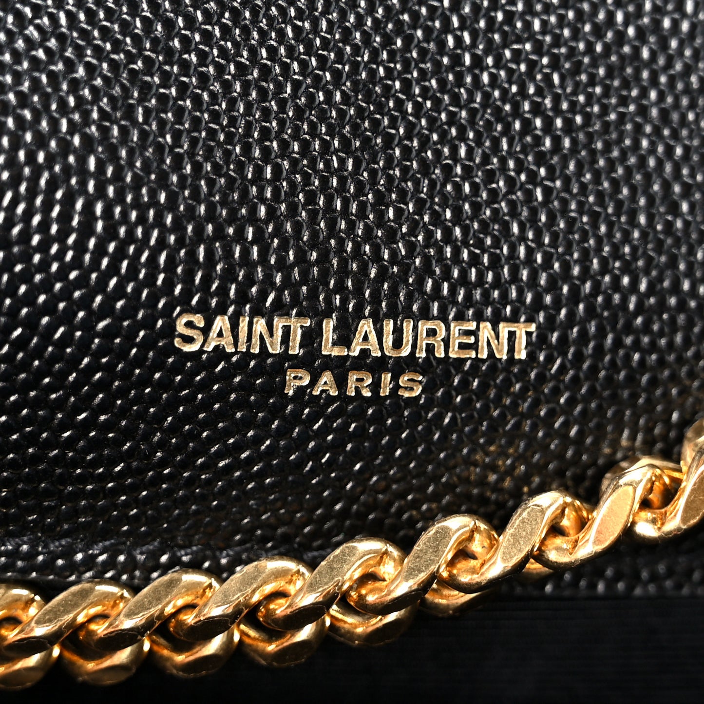 Grain De Poudre Small Monogram Kate Satchel Black