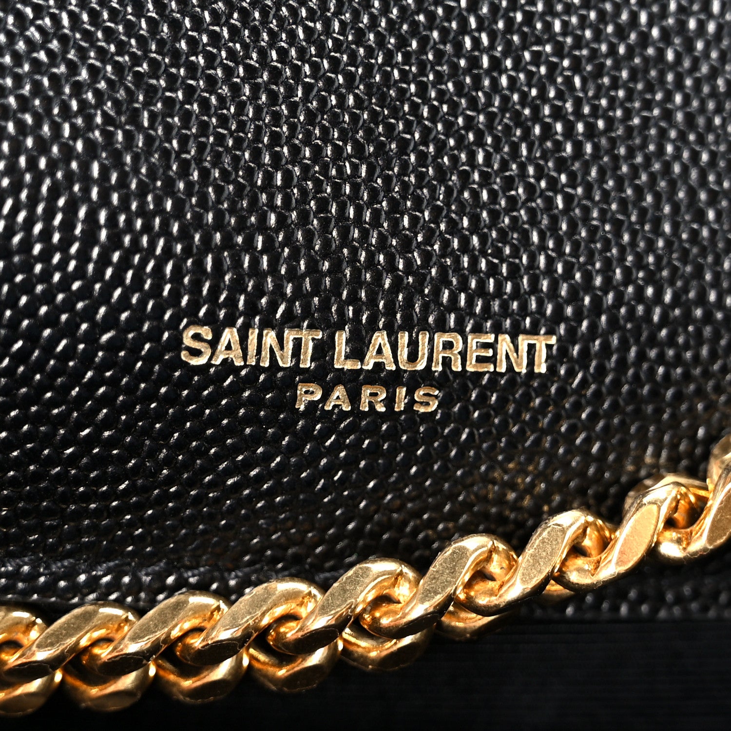 Saint Laurent Grain De Poudre Small Monogram Kate Satchel Black 7 of 11