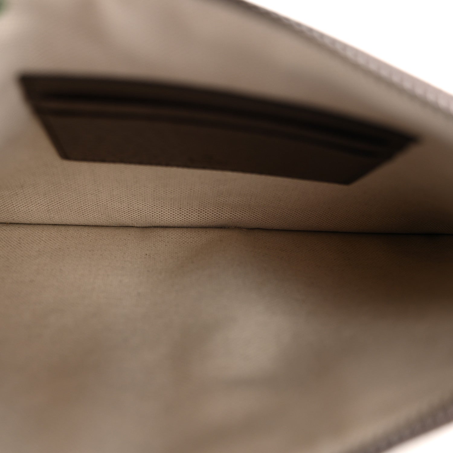 Gucci GG Supreme Monogram Web Ophidia Wristlet Pouch Brown 5 of 10