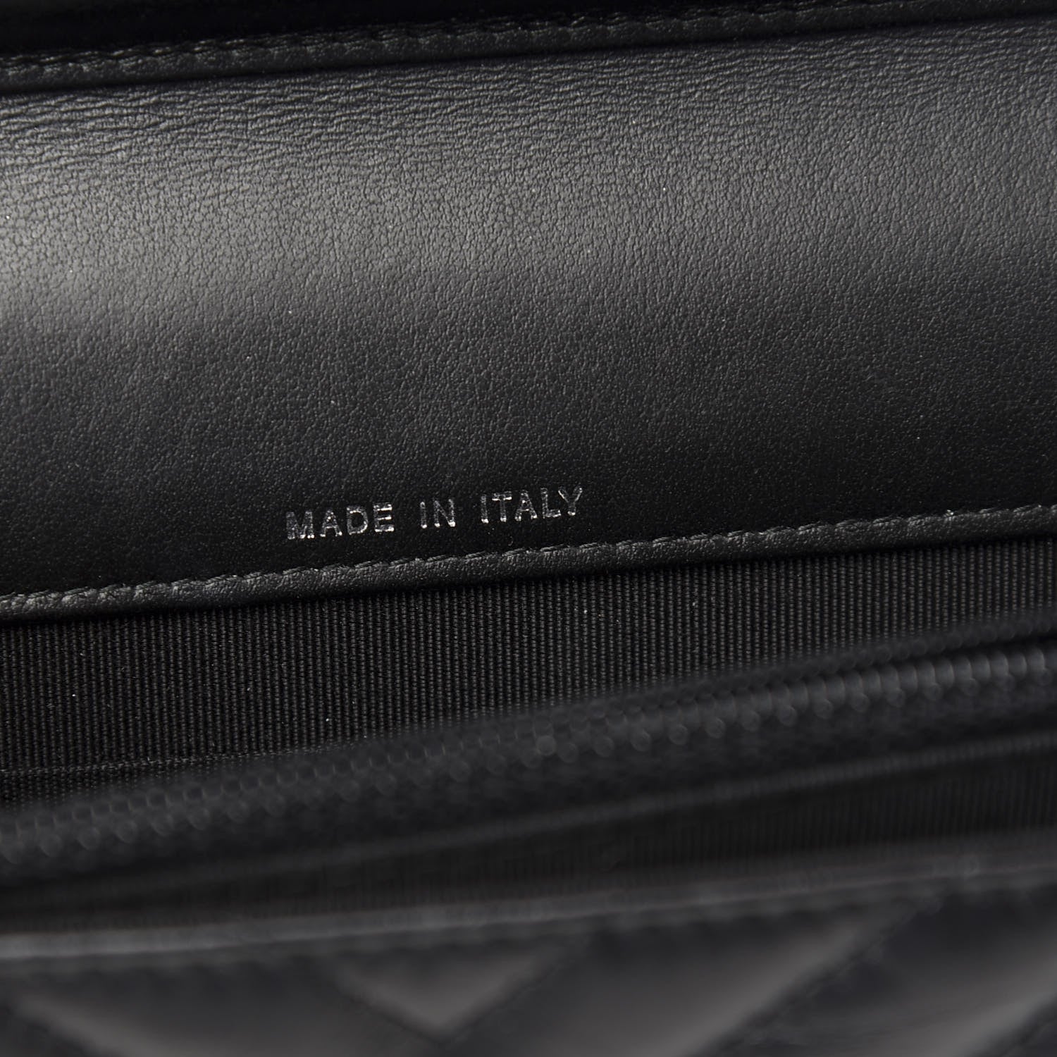 Chanel Aged Calfskin Chevron Quilted Reissue 2.55 Square Wallet On Chain WOC So Black 6 of 11