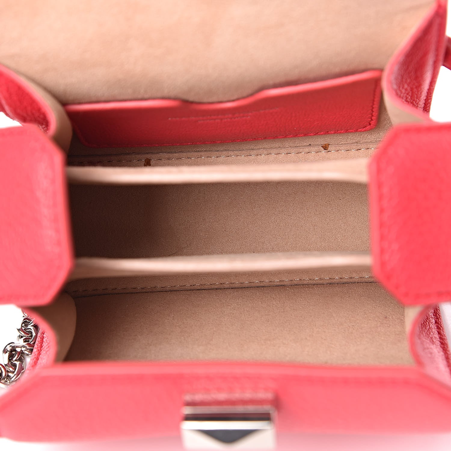 Alexander McQueen Calfskin Box Shoulder Bag 16 Red 5 of 9