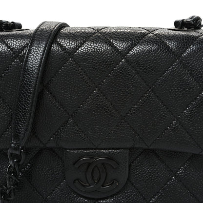 Chanel Caviar Quilted Incognito Mini Square Flap Black 8 of 11