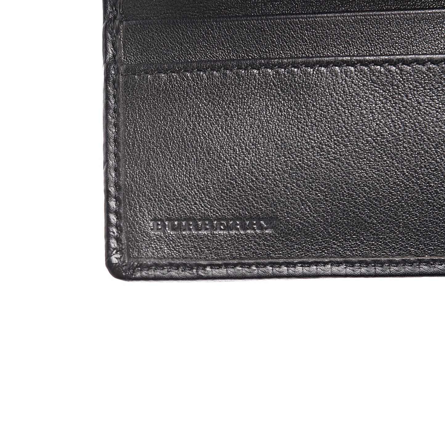 Horseferry Check BBi-Fold Wallet Charcoal Black