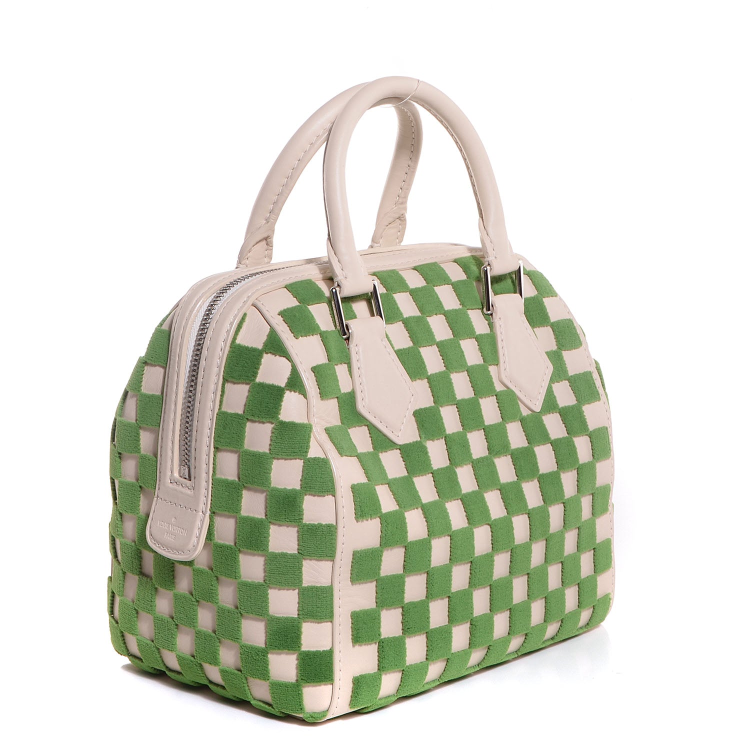 Louis Vuitton Damier Cubic Speedy Cube PM Green 3 of 7