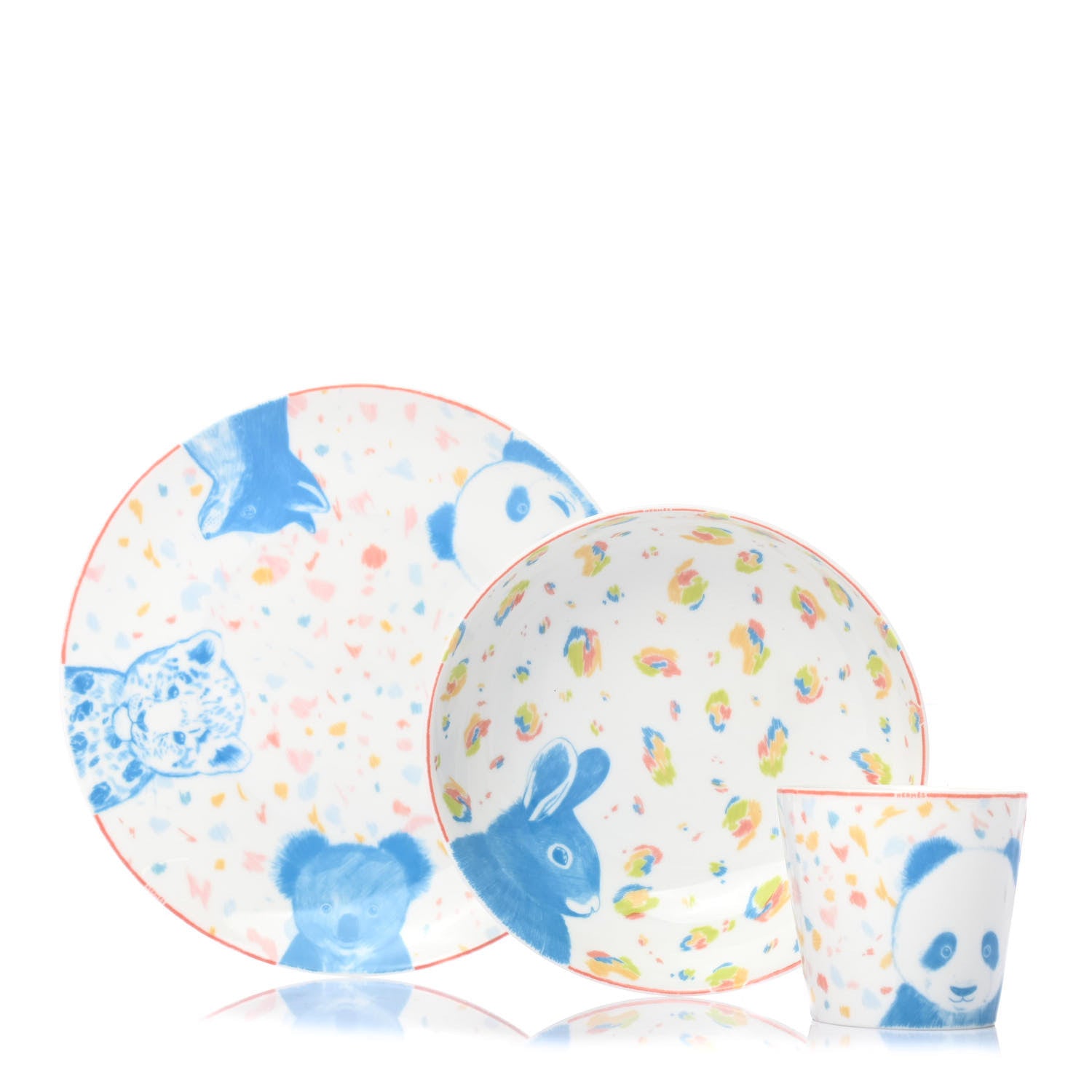 Hermes Porcelain Passe-Passe Set of 3 836165 – FASHIONPHILE