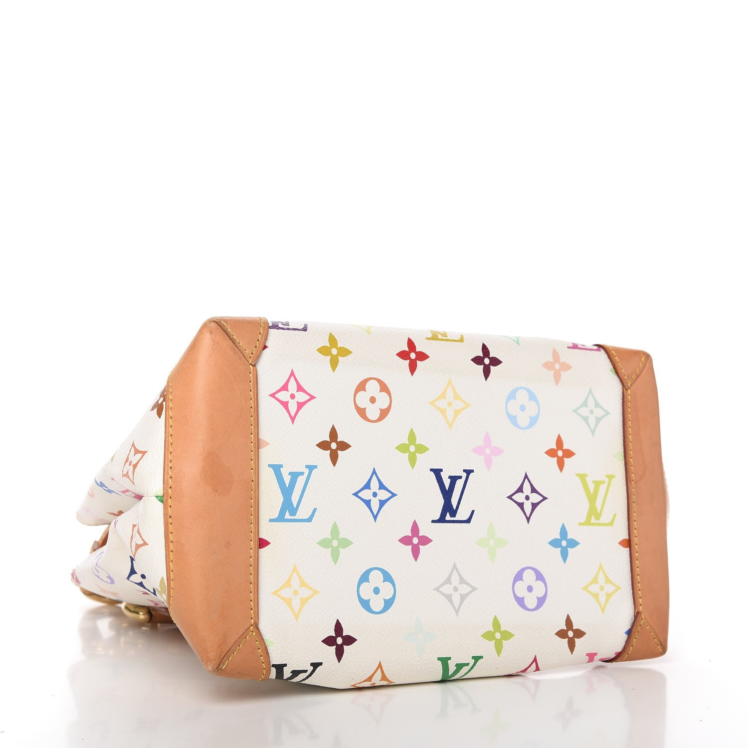Louis Vuitton Monogram Multicolor Audra White 4 of 10