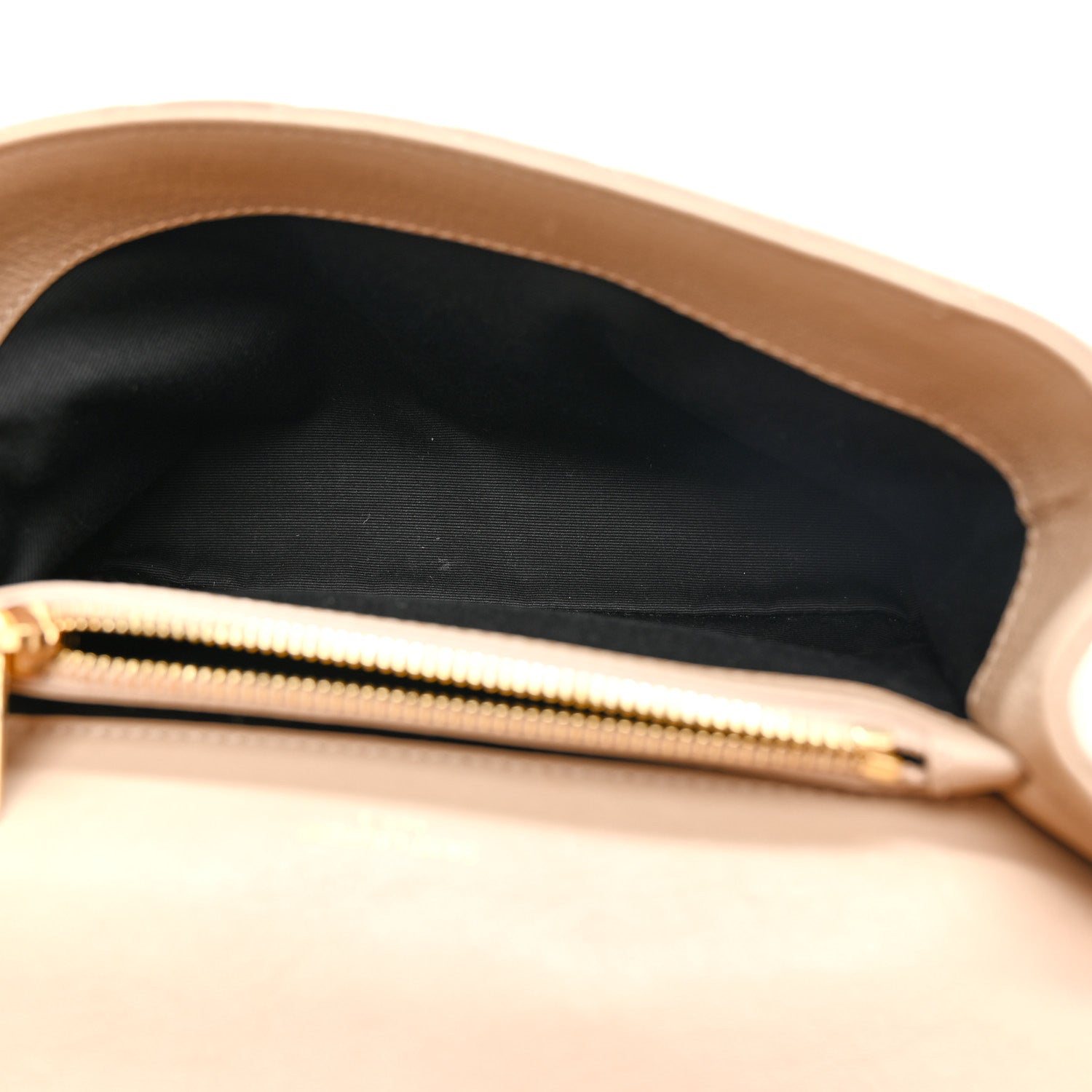 Saint Laurent Sheepskin Matelasse Chevron Monogram Medium College Bag Dark Beige 5 of 12