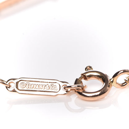 Tiffany 18K Rose Gold Diamond Arrow Bracelet 5 of 6
